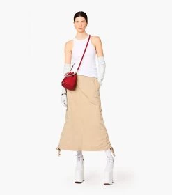 Marc Jacobs The Leather Mini Bucket Bag TRUE RED -Fashion Store MJI 22S3HCR058H03 624 F8F8F8 1 1 ALT1
