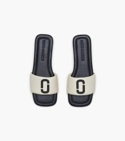 Marc Jacobs The J Marc Colorblock Sandal BLACK/WHITE -Fashion Store MJI 2F3FFL006F06 005 F8F8F8 1 1 ALT7