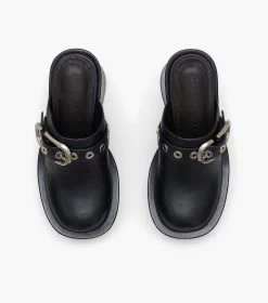 Marc Jacobs The J Marc Leather Clog BLACK 19 Marc Jacobs The J Marc Leather Clog BLACK -Fashion Store MJI 2F3FMC009F03 001 F8F8F8 1 1 ALT6