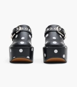 Marc Jacobs The J Marc Spots Clog BLACK/WHITE -Fashion Store MJI 2F3FMC009F06 005 F8F8F8 1 1 ALT4
