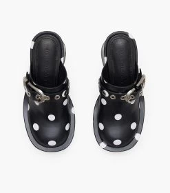 Marc Jacobs The J Marc Spots Clog BLACK/WHITE -Fashion Store MJI 2F3FMC009F06 005 F8F8F8 1 1 ALT6