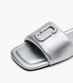 Marc Jacobs The J Marc Metallic Sandal SILVER -Fashion Store MJI 2F3FSA118F07 040 F8F8F8 1 1 ALT5