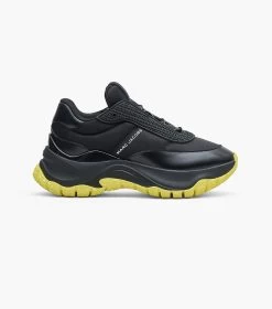 Marc Jacobs The Lazy Runner BLACK/YELLOW -Fashion Store MJI 2F3FSN001F08 784 F8F8F8 1 1 ALT2