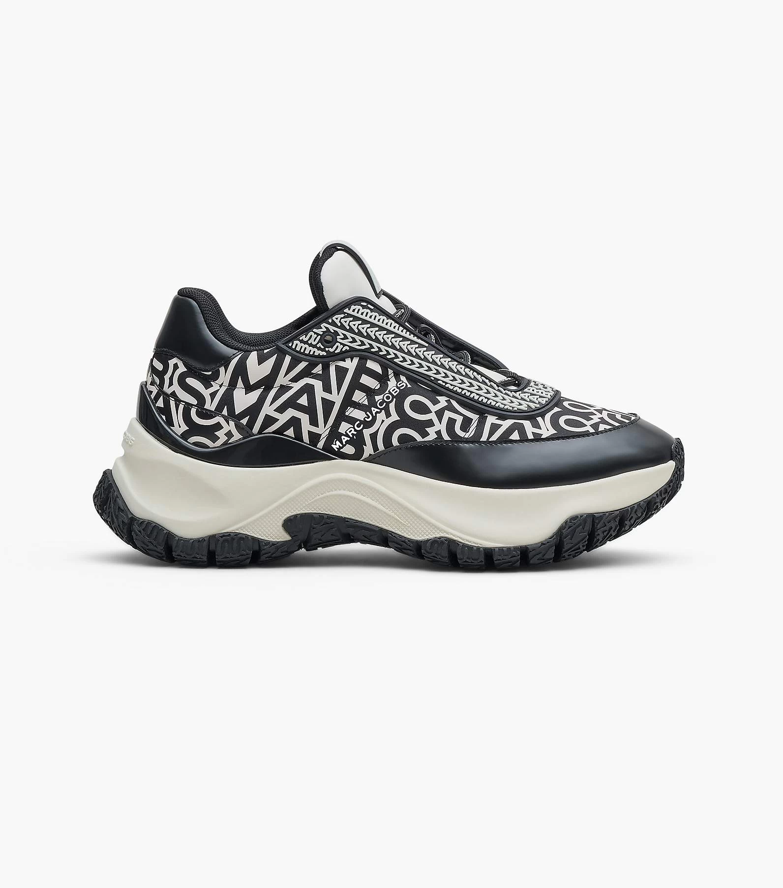 Marc Jacobs The Monogram Lazy Runner BLACK/WHITE 8 Marc Jacobs The Monogram Lazy Runner BLACK/WHITE - Image 6