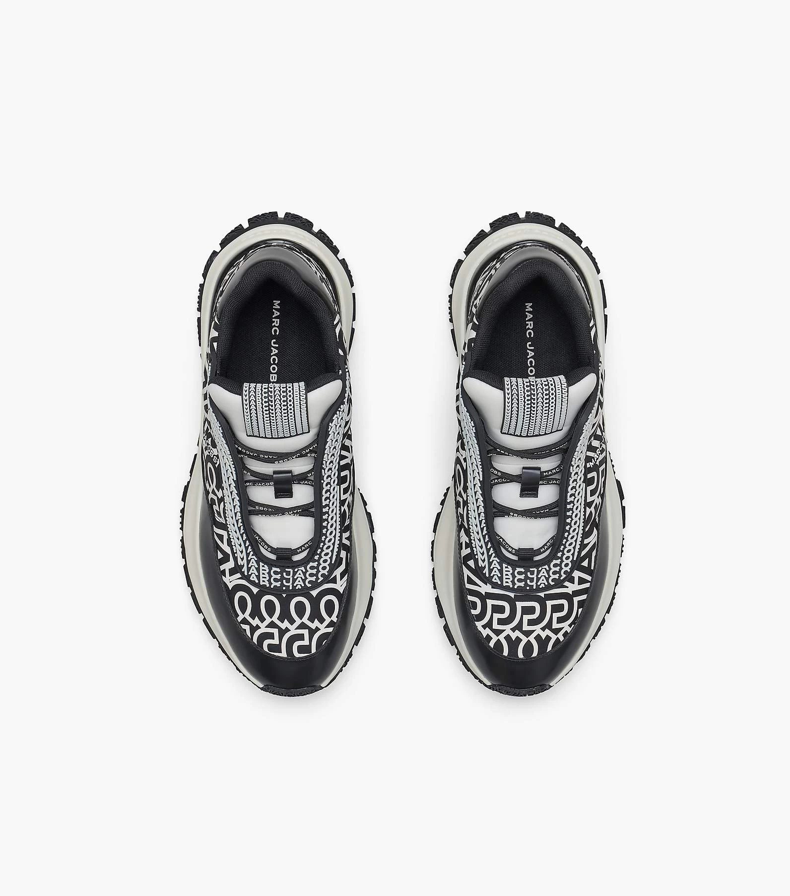 Marc Jacobs The Monogram Lazy Runner BLACK/WHITE 13 Marc Jacobs The Monogram Lazy Runner BLACK/WHITE - Image 11