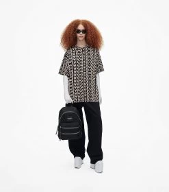 Marc Jacobs The Biker Nylon Large Backpack BLACK -Fashion Store MJI 2F3HBP028H02 001 F8F8F8 1 1 ALT1