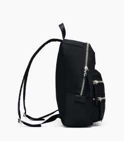 Marc Jacobs The Biker Nylon Large Backpack BLACK -Fashion Store MJI 2F3HBP028H02 001 F8F8F8 1 1 ALT2