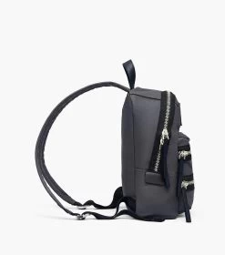 Marc Jacobs The Biker Nylon Medium Backpack DARK SHADOW -Fashion Store MJI 2F3HBP029H02 061 F8F8F8 1 1 ALT2