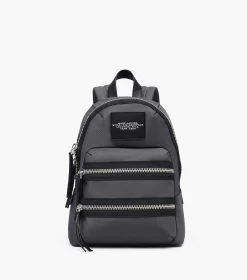 Marc Jacobs The Biker Nylon Medium Backpack DARK SHADOW -Fashion Store MJI 2F3HBP029H02 061 F8F8F8 1 1 MAIN 2