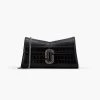 Marc Jacobs The Croc-Embossed St. Marc Convertible Clutch BLACK -Fashion Store MJI 2F3HCL019H01 001 F8F8F8 1 1 MAIN