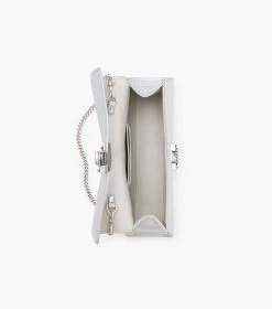 Marc Jacobs The Metallic St. Marc Convertible Clutch SILVER -Fashion Store MJI 2F3HCL079H01 040 F8F8F8 1 1 ALT4