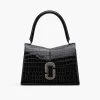 Marc Jacobs The Croc-Embossed St. Marc Large Top Handle BLACK 1 Marc Jacobs The Croc-Embossed St. Marc Large Top Handle BLACK -Fashion Store MJI 2F3HSC021H01 001 F8F8F8 1 1 MAIN