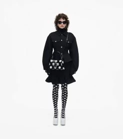 Marc Jacobs The Spots St. Marc Top Handle BLACK/WHITE -Fashion Store MJI 2F3HSC046H01 005 F8F8F8 1 1 ALT1
