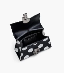 Marc Jacobs The Spots St. Marc Top Handle BLACK/WHITE -Fashion Store MJI 2F3HSC046H01 005 F8F8F8 1 1 ALT5
