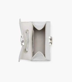 Marc Jacobs The Metallic St. Marc Mini Top Handle SILVER -Fashion Store MJI 2F3HSC053H01 040 F8F8F8 1 1 ALT4