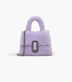 Marc Jacobs The Teddy St. Marc Mini Top Handle LILAC -Fashion Store MJI 2F3HSC096H02 533 F8F8F8 1 1 MAIN 2