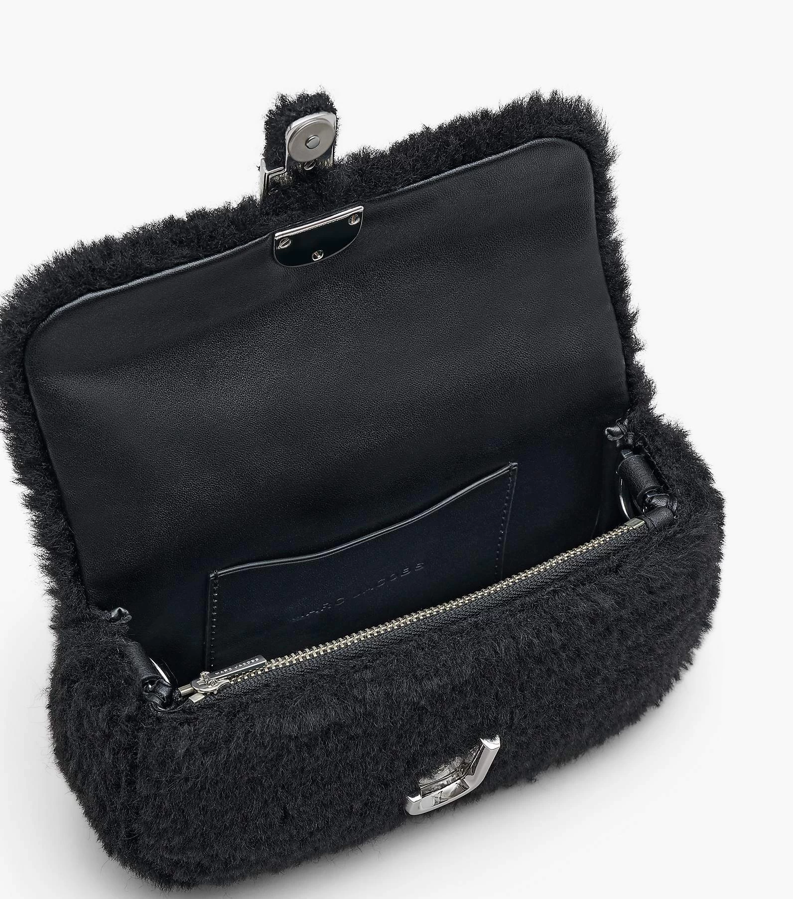 Marc Jacobs The Teddy J Marc Mini Bag BLACK 11 Marc Jacobs The Teddy J Marc Mini Bag BLACK - Image 9