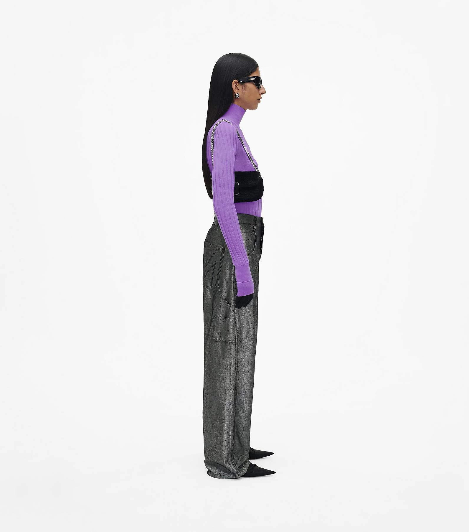 Marc Jacobs The Teddy J Marc Mini Bag BLACK 12 Marc Jacobs The Teddy J Marc Mini Bag BLACK - Image 10