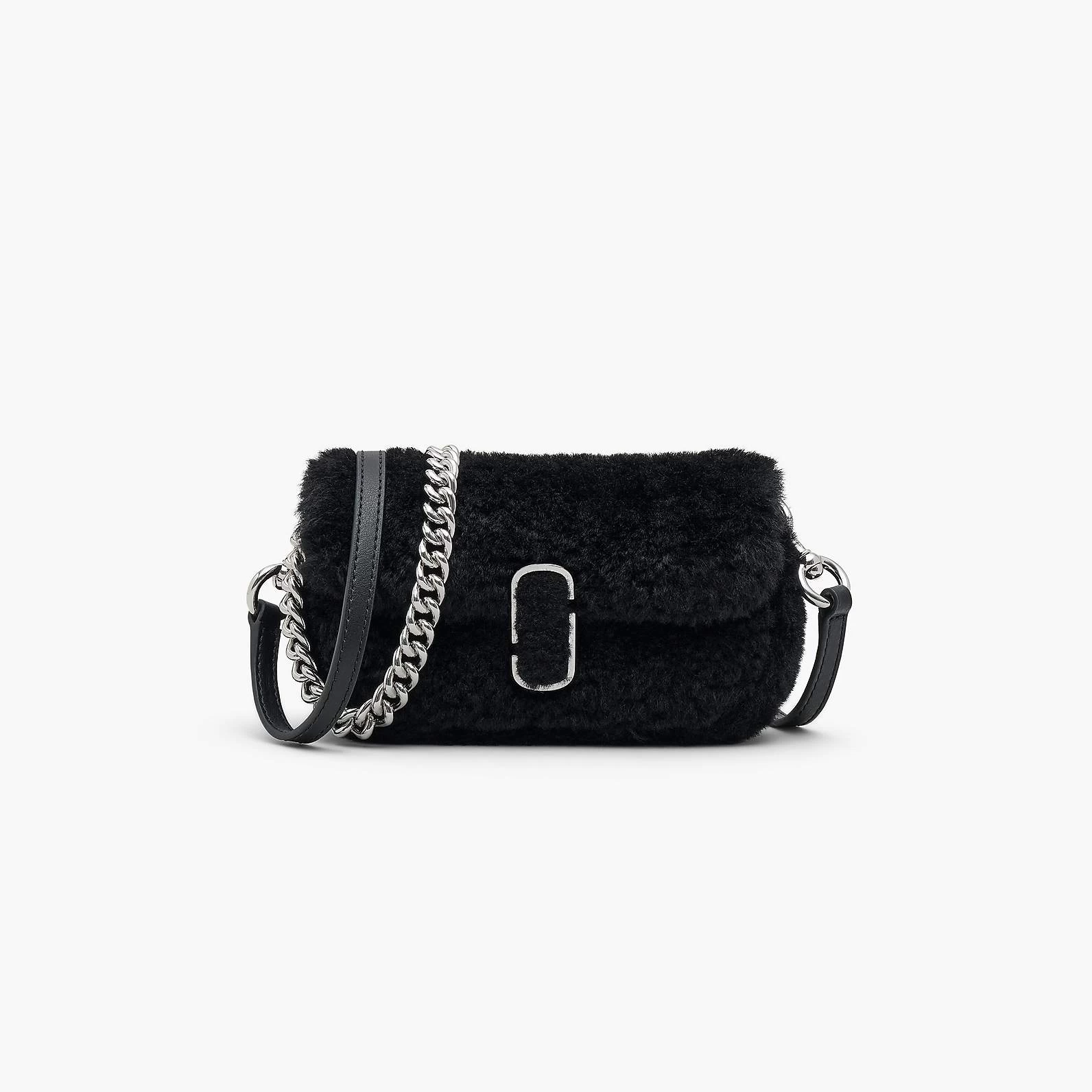 Marc Jacobs The Teddy J Marc Mini Bag BLACK 4 Marc Jacobs The Teddy J Marc Mini Bag BLACK - Image 2