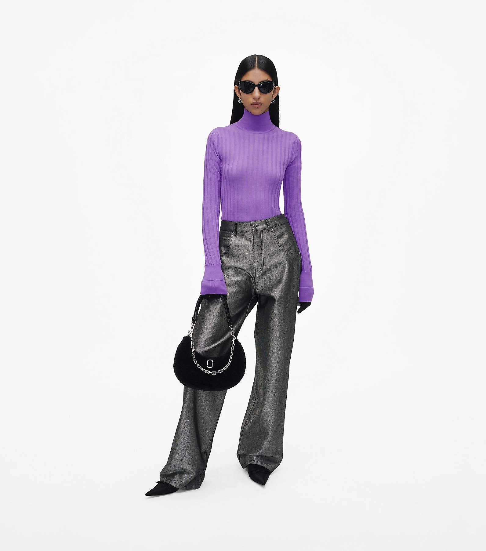 Marc Jacobs The Teddy Curve Bag BLACK 13 Marc Jacobs The Teddy Curve Bag BLACK - Image 11