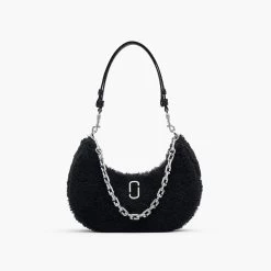 Marc Jacobs The Teddy Curve Bag BLACK 14 Marc Jacobs The Teddy Curve Bag BLACK -Fashion Store MJI 2F3HSH054H02 001 F8F8F8 1 1 MAIN 2
