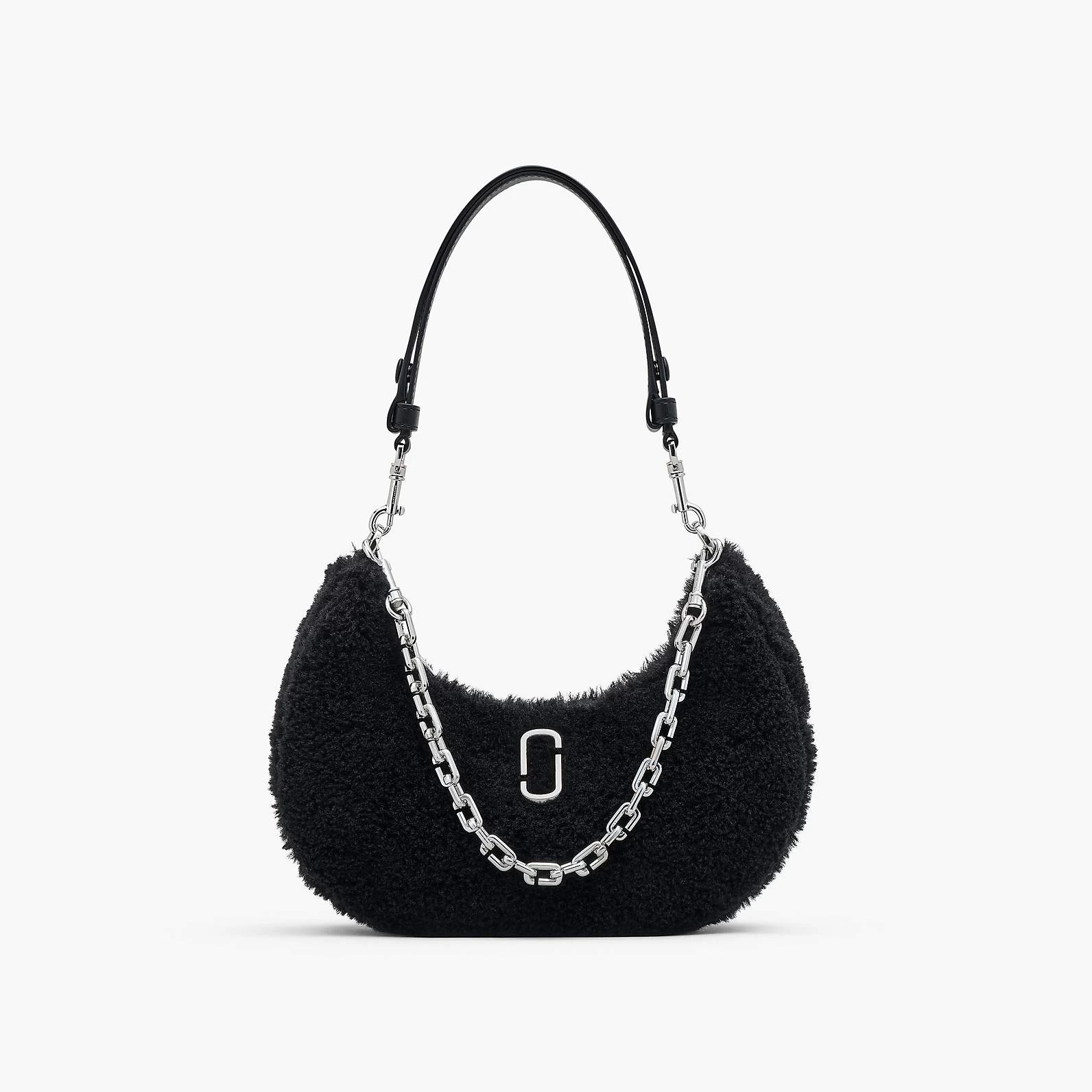 Marc Jacobs The Teddy Curve Bag BLACK 4 Marc Jacobs The Teddy Curve Bag BLACK - Image 2