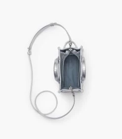 Marc Jacobs The Metallic Leather Mini Tote Bag SILVER -Fashion Store MJI 2F3HTT003H01 040 F8F8F8 1 1 ALT4
