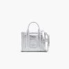 Marc Jacobs The Metallic Leather Small Tote Bag SILVER -Fashion Store MJI 2F3HTT004H01 040 F8F8F8 1 1 MAIN