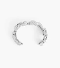 Marc Jacobs The Marc Balloon Cuff SILVER -Fashion Store MJI 2F3JBR001J32 040 F8F8F8 1 1 ALT4