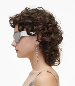 The Marc Jacobs Balloon Earrings SILVER -Fashion Store MJI 2F3JER001J11 040 F8F8F8 1 1 ALT1