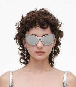 The Marc Jacobs Balloon Earrings SILVER -Fashion Store MJI 2F3JER001J11 040 F8F8F8 1 1 ALT5