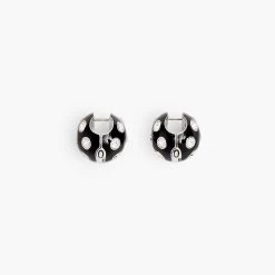Marc Jacobs The Spots Earrings CRYSTAL/BLACK