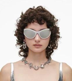 The Marc Jacobs Balloon Necklace SILVER -Fashion Store MJI 2F3JNC001J10 040 F8F8F8 1 1 ALT1