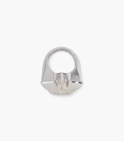 Marc Jacobs The Balloon Signet Ring SILVER -Fashion Store MJI 2F3JRN001J33 040 F8F8F8 1 1 ALT3