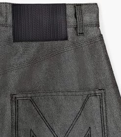 Marc Jacobs The Reflective Oversized Jeans SILVER REFLECTIVE -Fashion Store MJI 2F3RBT003D12 058 F8F8F8 1 1 ALT5