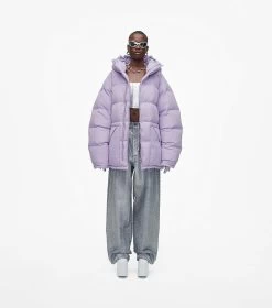 Marc Jacobs The Long Puffer ICED LAVENDER -Fashion Store MJI 2F3RCT003W03 547 F8F8F8 1 1 ALT1