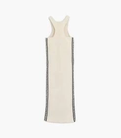 Marc Jacobs The Logo Racer Dress IVORY/BLACK -Fashion Store MJI 2F3RDR002K26 174 F8F8F8 1 1 ALT4