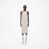 Marc Jacobs The Logo Racer Dress IVORY/BLACK -Fashion Store MJI 2F3RDR002K26 174 F8F8F8 1 1 MAIN 1