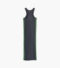 Marc Jacobs The Logo Racer Dress GUNMETAL/APPLE 16 Marc Jacobs The Logo Racer Dress GUNMETAL/APPLE -Fashion Store MJI 2F3RDR002K26 356 F8F8F8 1 1 ALT4