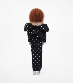 Marc Jacobs The Spots Bubble Dress BLACK/WHITE -Fashion Store MJI 2F3RDR005W07 005 F8F8F8 1 1 ALT3