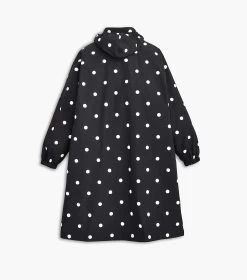 Marc Jacobs The Spots Long Windbreaker BLACK/WHITE 15 Marc Jacobs The Spots Long Windbreaker BLACK/WHITE -Fashion Store MJI 2F3RJC007W07 005 F8F8F8 1 1 ALT4