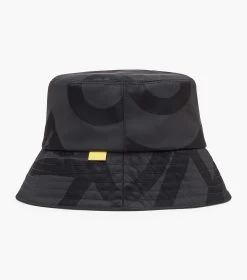 Marc Jacobs The Nylon Bucket Hat BLACK -Fashion Store MJI 2F3RRA005W13 001 F8F8F8 1 1 ALT3