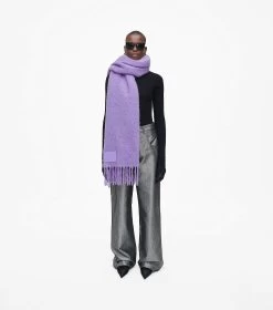 Marc Jacobs The Cloud Scarf ICED LAVENDER -Fashion Store MJI 2F3RRA008W16 547 F8F8F8 1 1 ALT1