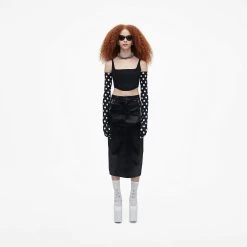Marc Jacobs The Reflective Skirt BLACK