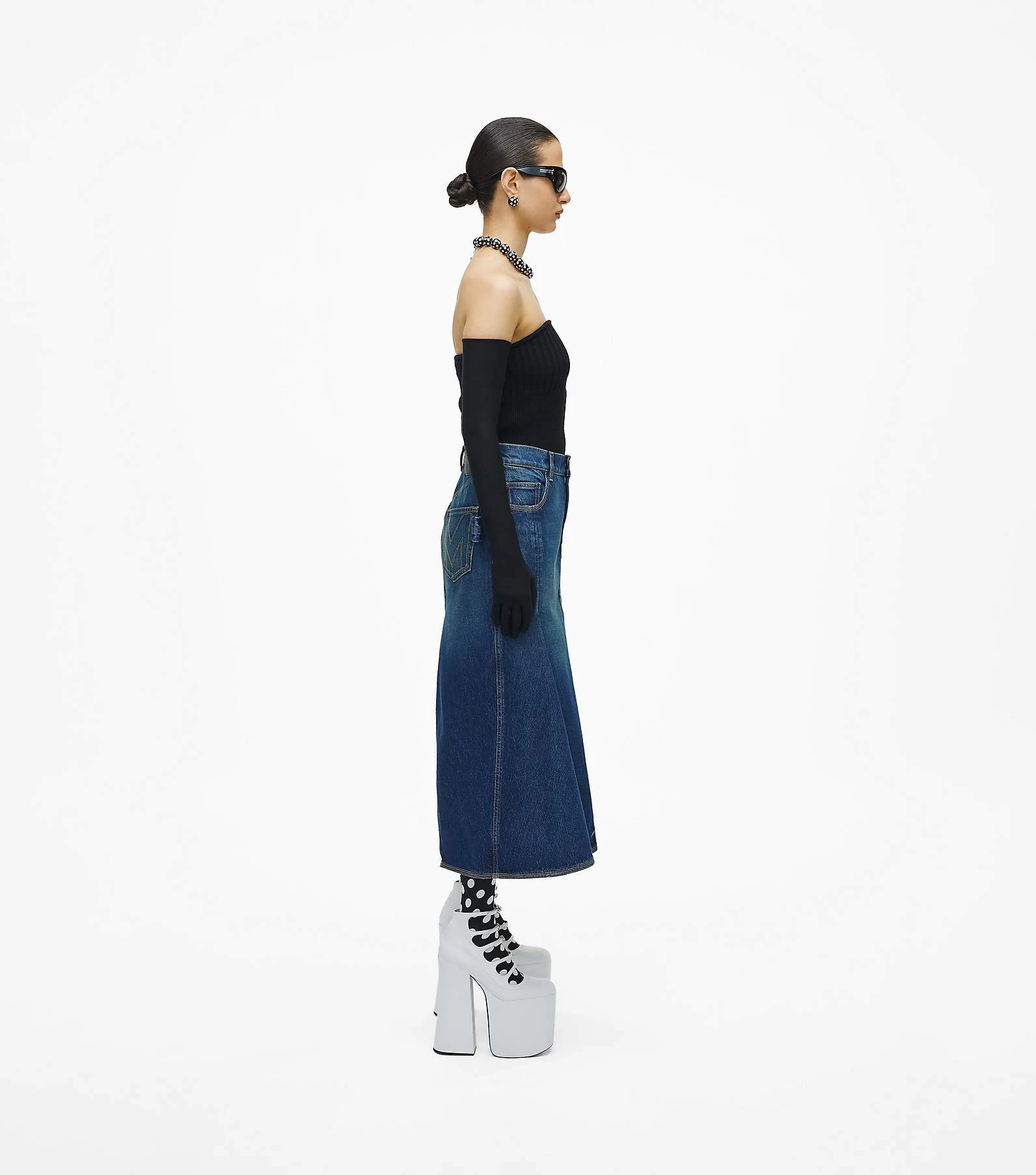 Marc Jacobs The Paneled Skirt FUTURE INDIGO 6 Marc Jacobs The Paneled Skirt FUTURE INDIGO - Image 4