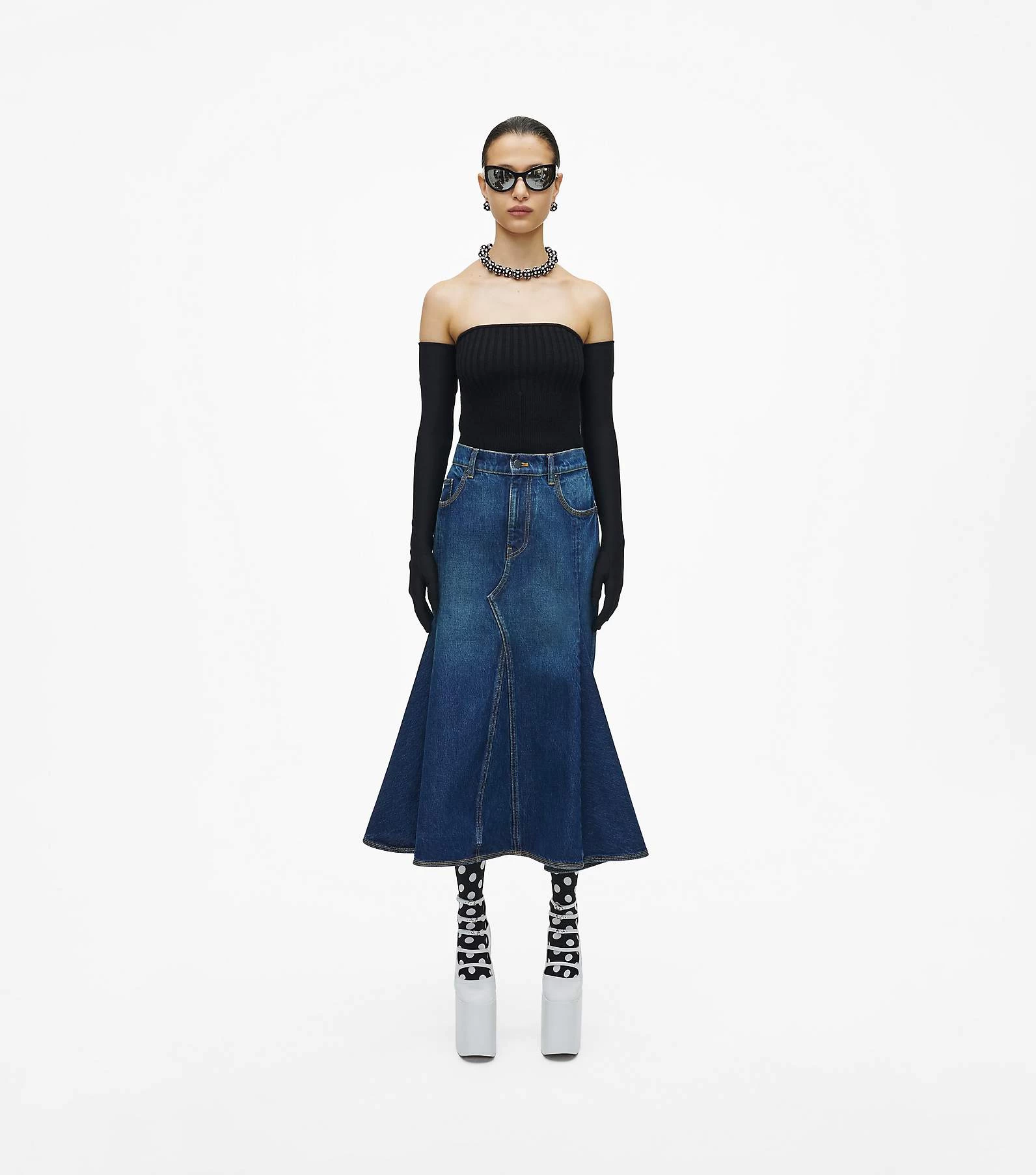 Marc Jacobs The Paneled Skirt FUTURE INDIGO 4 Marc Jacobs The Paneled Skirt FUTURE INDIGO - Image 2