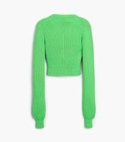 Marc Jacobs The Femme Crewneck Sweater APPLE 16 Marc Jacobs The Femme Crewneck Sweater APPLE -Fashion Store MJI 2F3RTP001K03 348 F8F8F8 1 1 ALT4