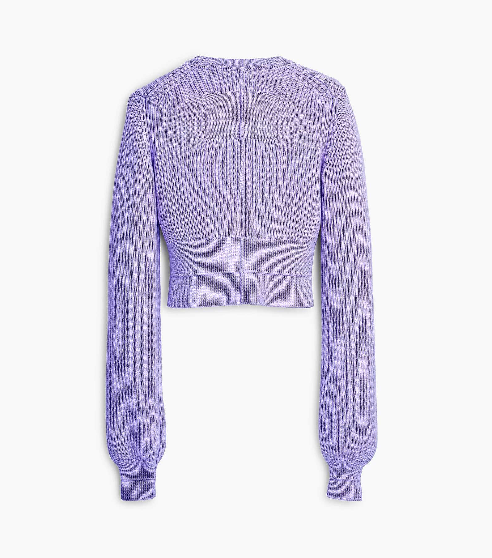 Marc Jacobs The Femme Crewneck Sweater ICED LAVENDER 10 Marc Jacobs The Femme Crewneck Sweater ICED LAVENDER - Image 8
