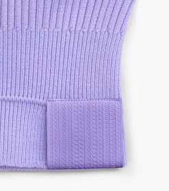 Marc Jacobs The Femme Crewneck Sweater ICED LAVENDER 19 Marc Jacobs The Femme Crewneck Sweater ICED LAVENDER -Fashion Store MJI 2F3RTP001K03 547 F8F8F8 1 1 ALT5