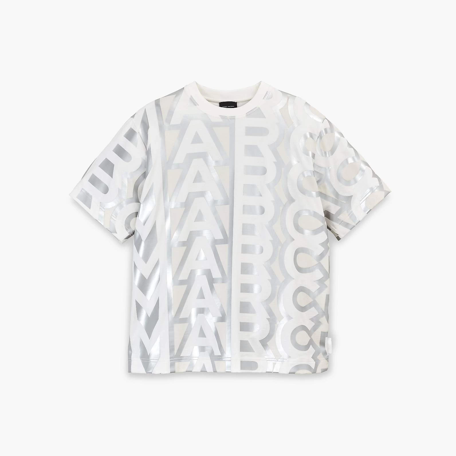 Marc Jacobs The Monogram Big T-Shirt SILVER/BRIGHT WHITE 3 Marc Jacobs The Monogram Big T-Shirt SILVER/BRIGHT WHITE